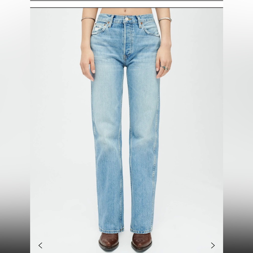 Re/done size 25 90’s High Rise Loose